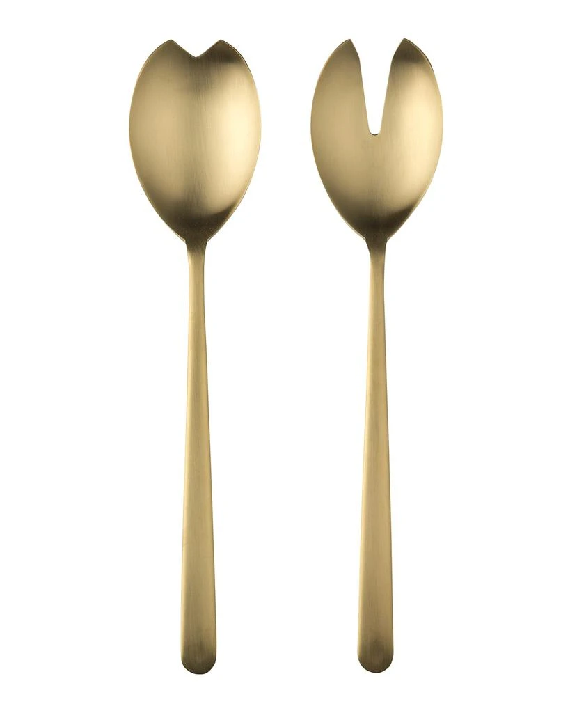 Mepra Linea Ice Oro Salad Servers Set 1