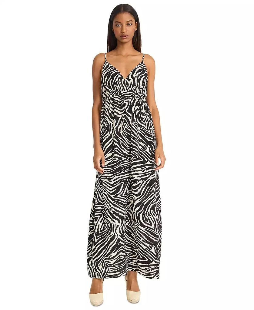 The Good Journey Women's Printed Surplice-Neck Maxi Dress 1