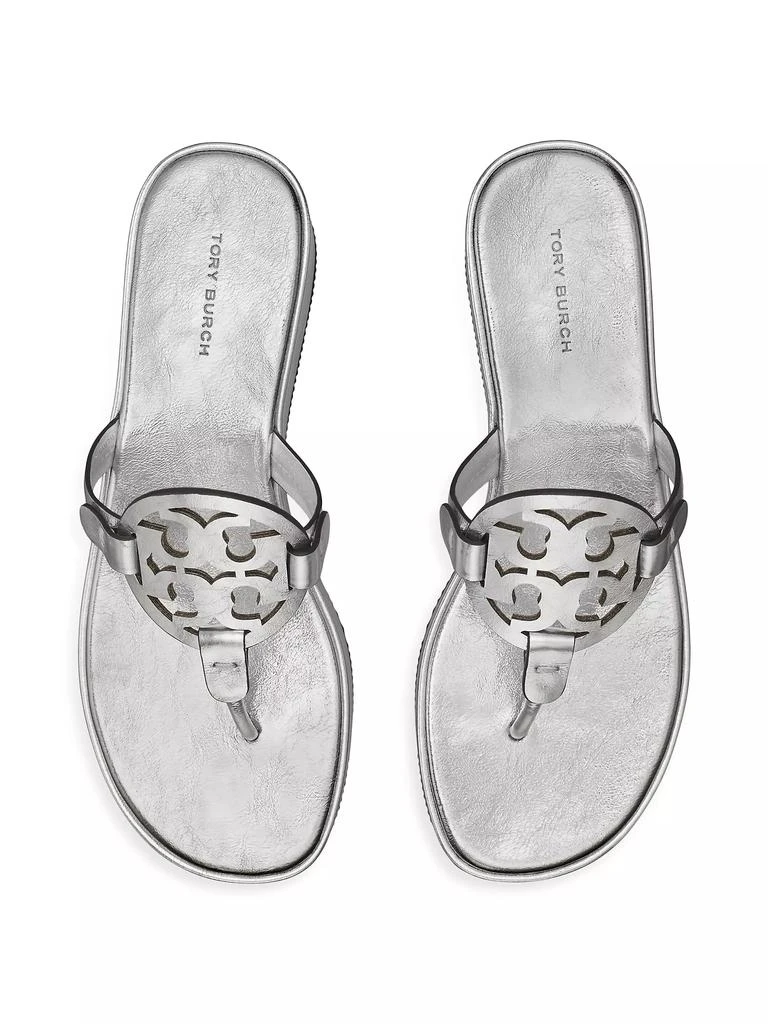 Tory Burch Miller Leather Wedge Sandals 3