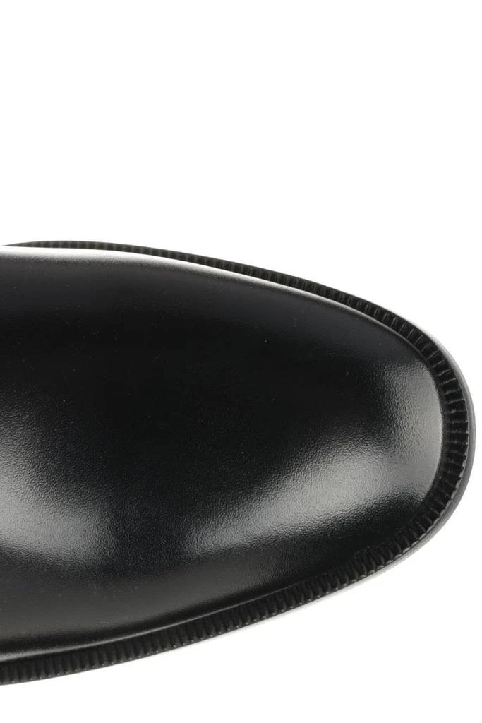 Valentino Valentino Buckle Detailed Slip-On Loafers 5