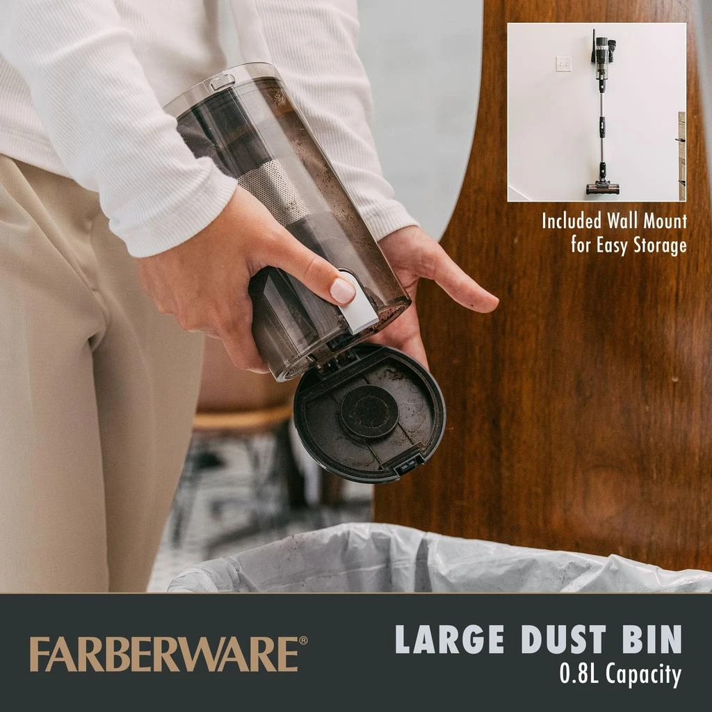 Farberware Cordless Platinum Stick Vacuum Cleaner 6