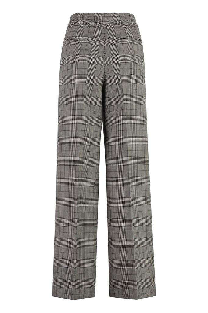 PT01 Pt01 Wide Leg Check Trousers