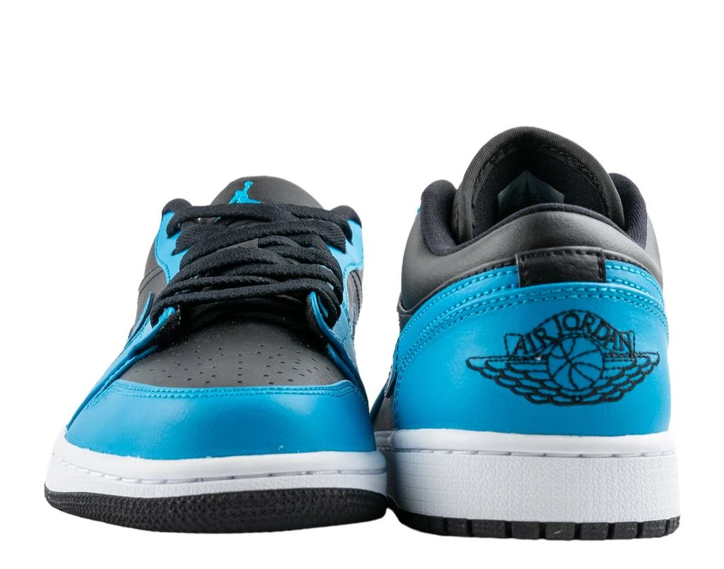 Jordan Nike Air  1 Low Laser Blue/Black-White Men's Basketball Shoes 553558-410 6