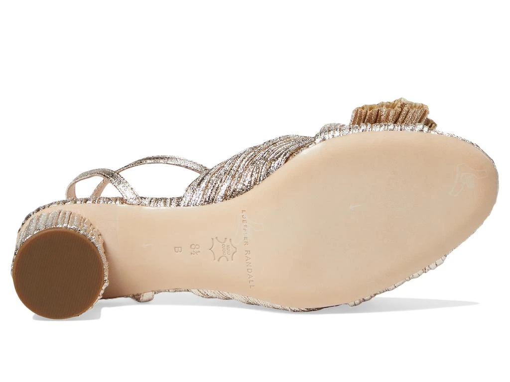 Loeffler Randall Dahlia Pleated Knot Mule with Ankle Strap 3