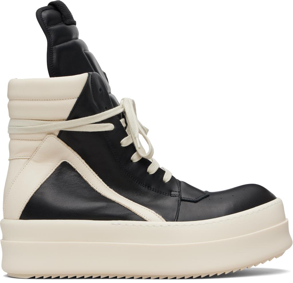 Black & Off-White Porterville Mega Geobasket Sneakers – On Sale