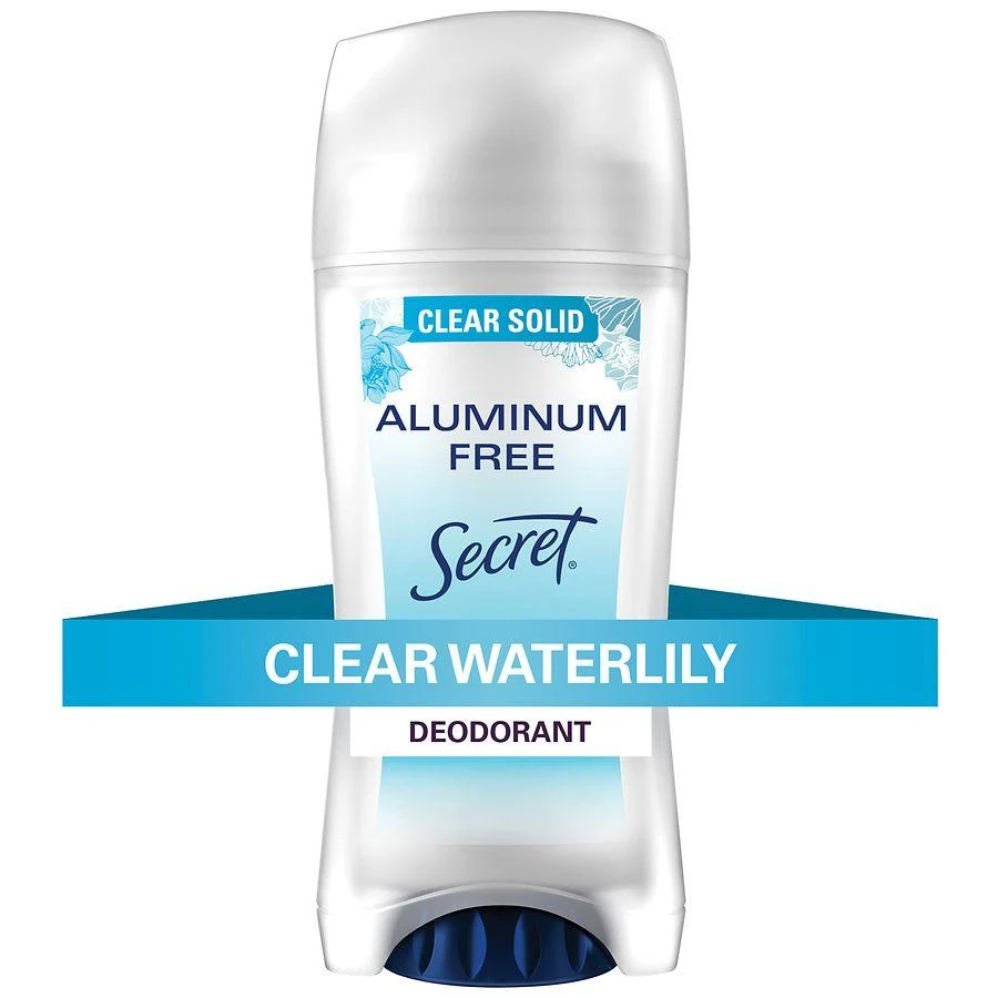 Secret Aluminum-Free Clear Solid Deodorant for Women