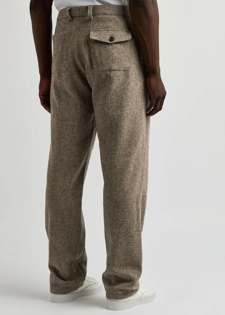 Oliver Spencer Morton straight-leg wool trousers 3