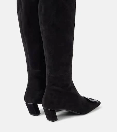 Roger Vivier Belle Vivier 45 suede over-the-knee boots 2
