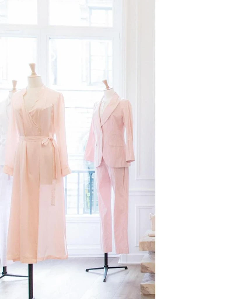 INES DE LA FRESSANGE Pale pink Gaelle jacket 5
