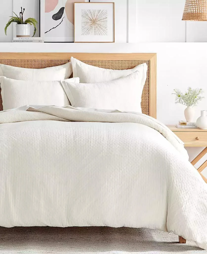 Levtex Reeded 2-Pc. Sham Set, European 2