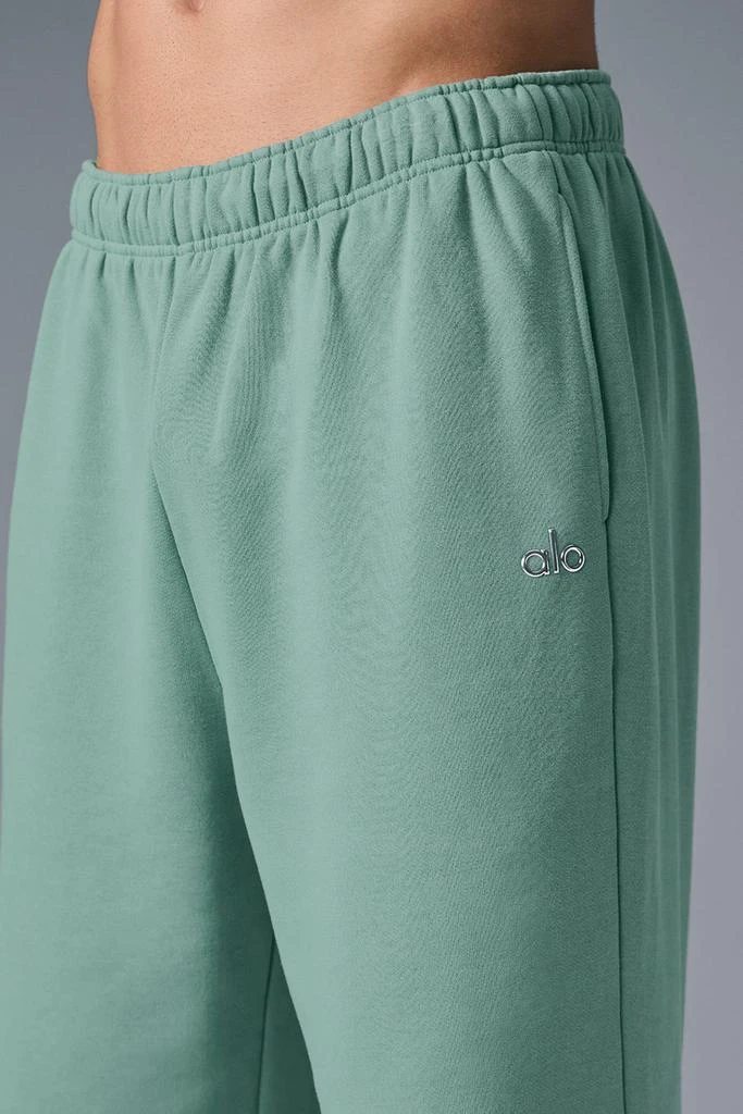 Alo Accolade Straight Leg Sweatpant - Botanical Green 3