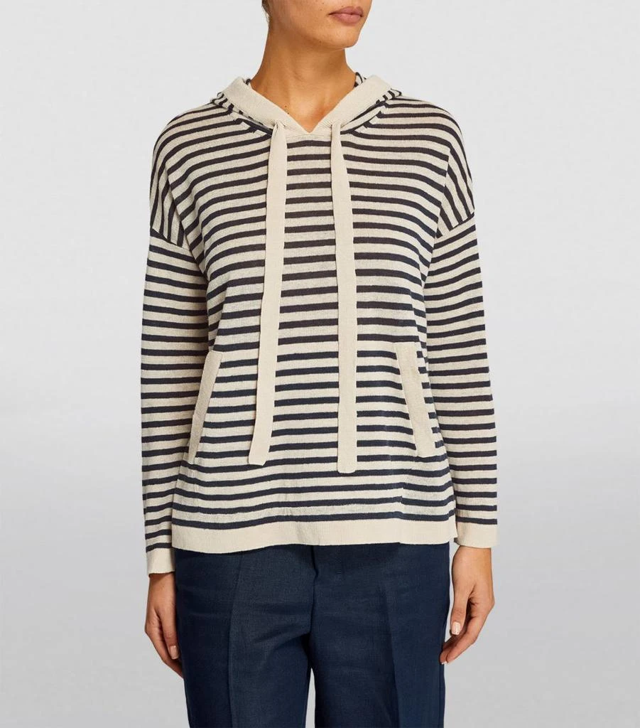 Max Mara Linen Knitted Limosa Hoodie 3