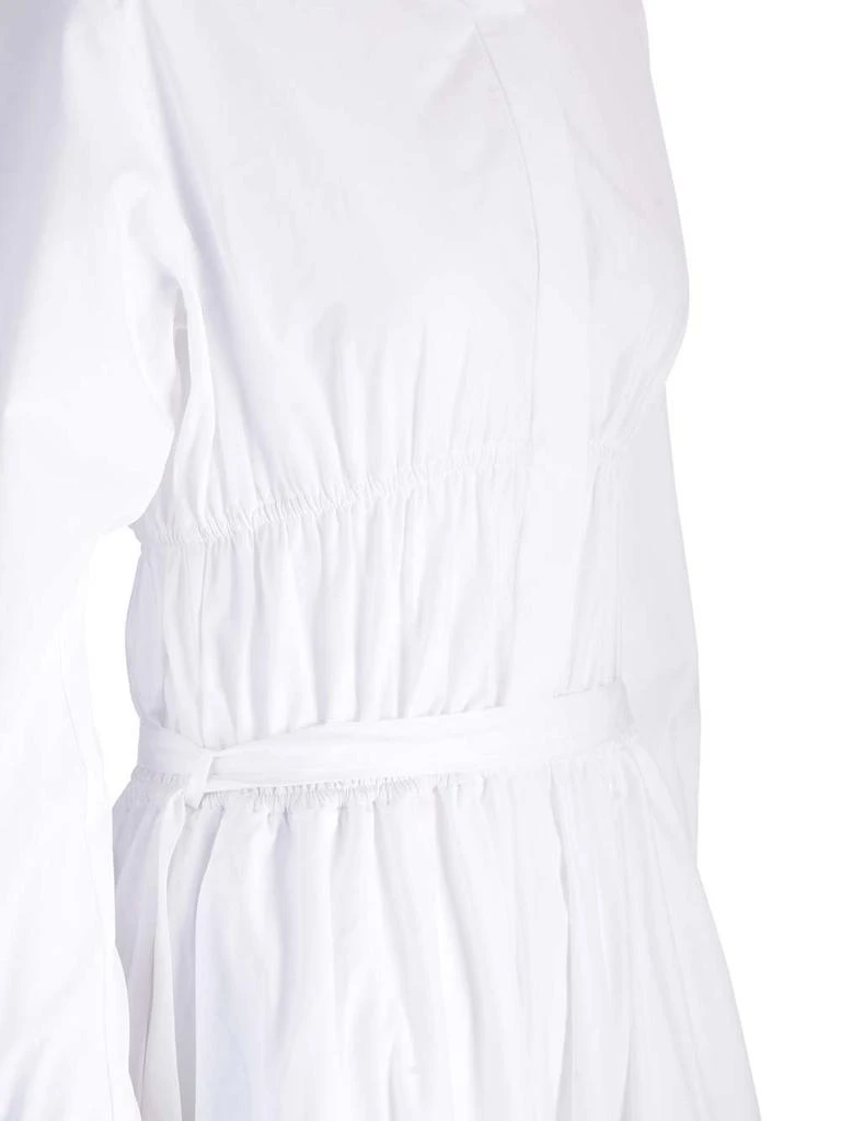 PATOU Patou Elasticated-Waist Long Sleeved Maxi Dress 5