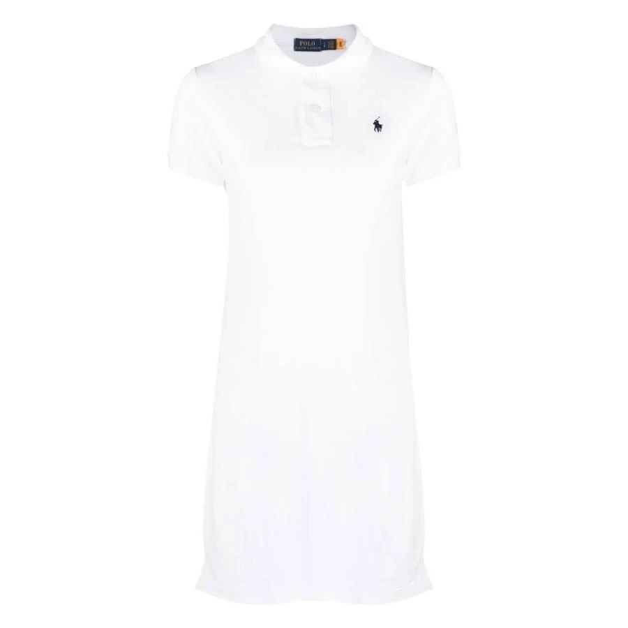 Ralph Lauren Embroidered-Pony Polo Dress 1
