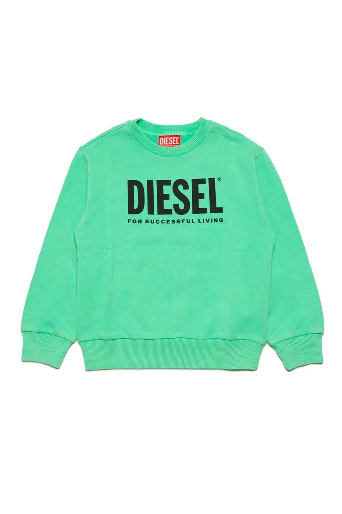 Diesel Diesel Kids Snuci Over Logo Printed Sweatshirt 1
