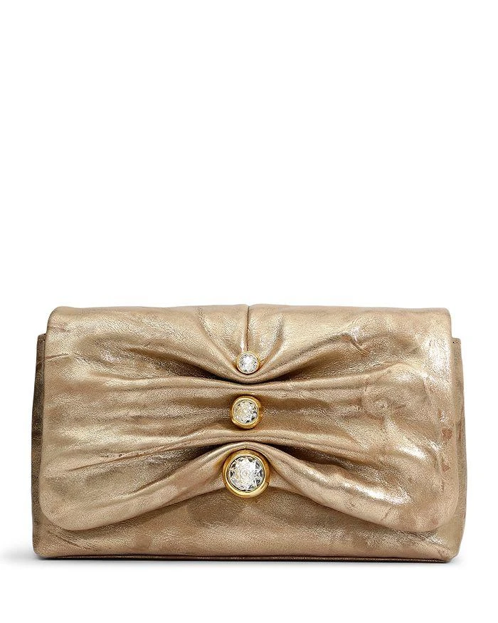 Alexis Bittar Ruched Crystal Crossbody 1