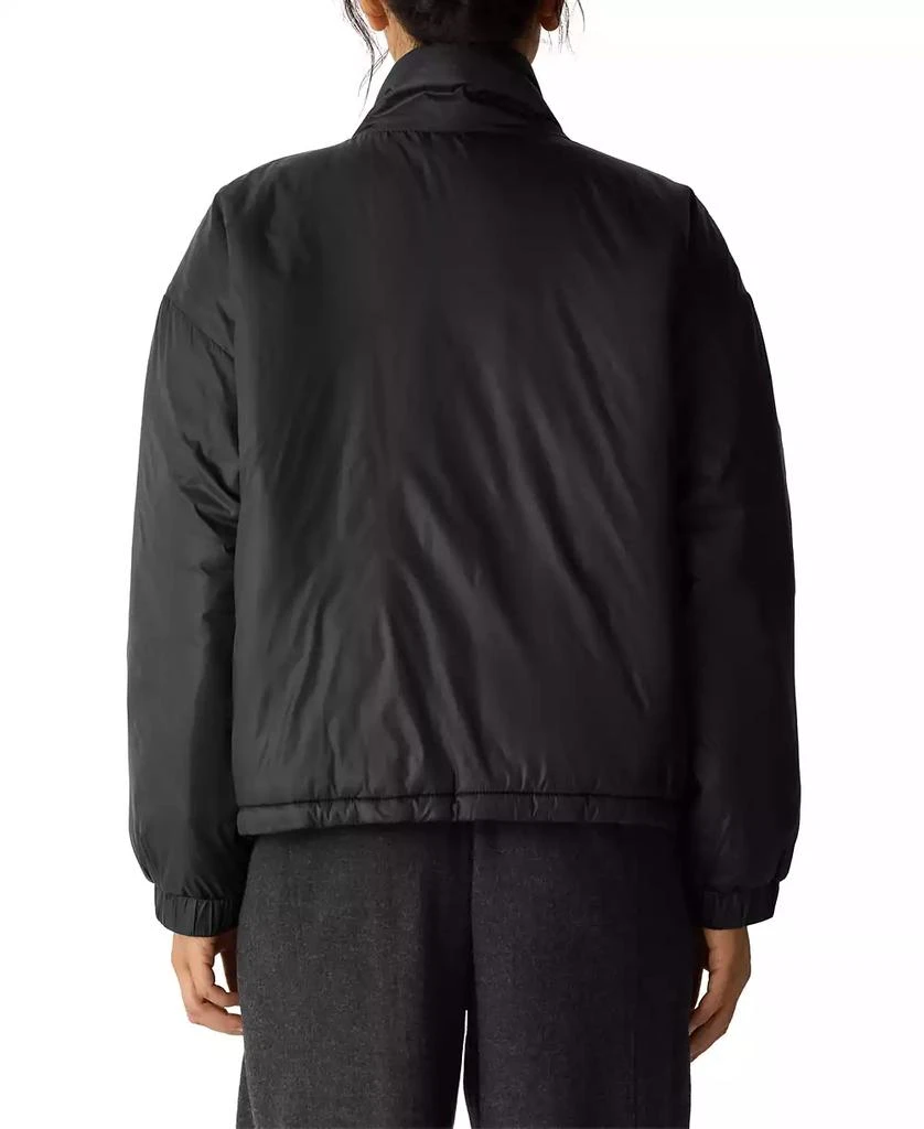 Eileen Fisher Women
s High Collar Puffer Jacket, Regular and Plus 3