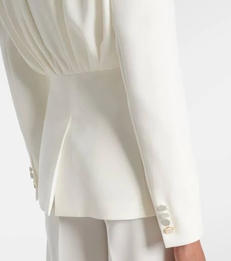 Max Mara Gradi draped crêpe jacket 5