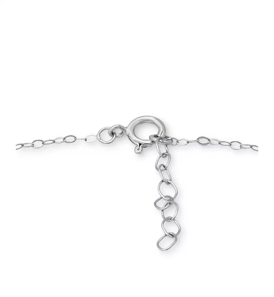 Giani Bernini Cubic Zirconia Ankle Bracelet in Sterling Silver (Also in Lab-Created Pink Sapphire), Created for Macy's 4