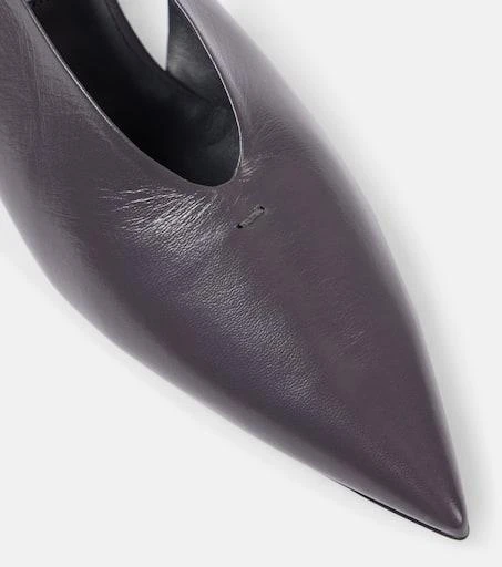 Jil Sander Leather slingback pumps 5
