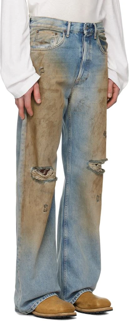 Acne Studios Blue Loose Fit 2021M Jeans 2