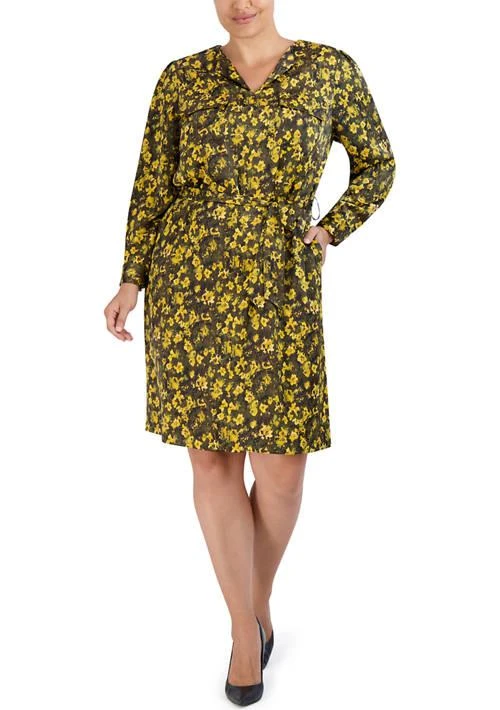 JONES NEW YORK New York Plus Size Austin Shirt Dress 1
