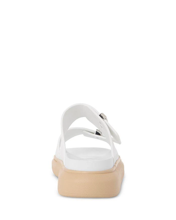 Alexander McQueen Women's Buckled Slide Sandals 5