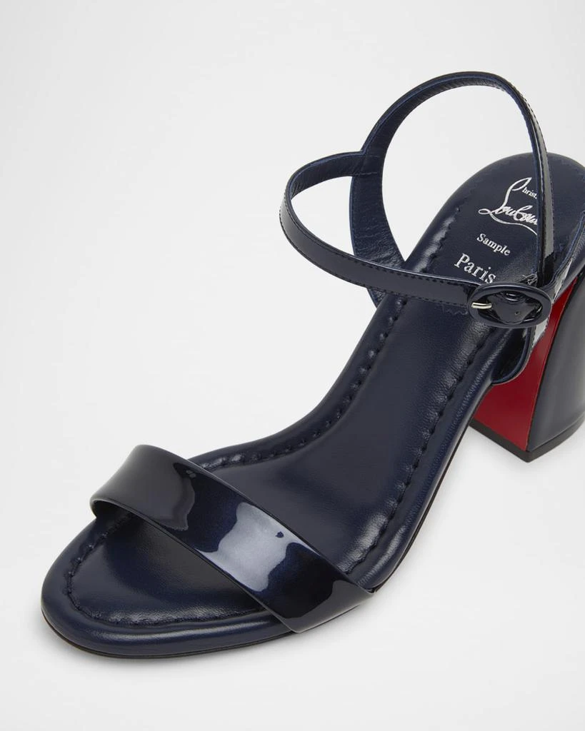 Christian Louboutin Miss Jane Red Sole Ankle-Strap Sandals 4