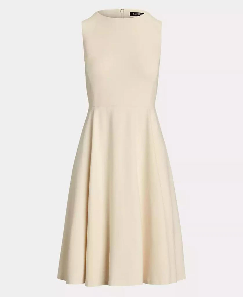 Ralph Lauren Women's Ponte Fit-and-Flare Dress 5
