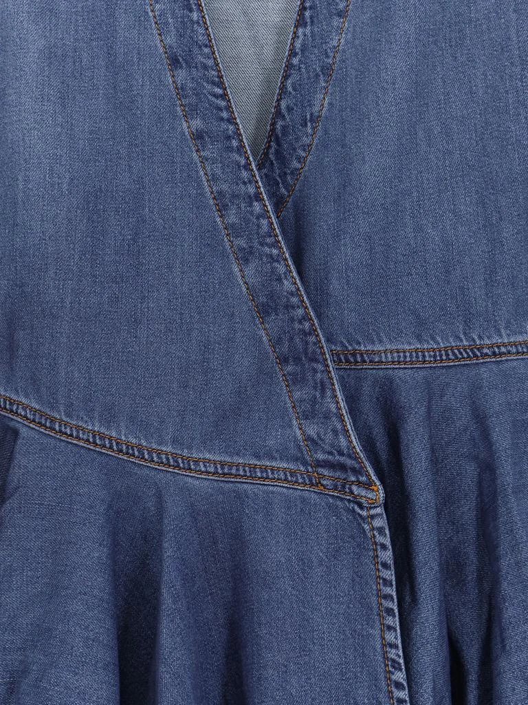 white christmas dresses Denim Mini Shirt Dress