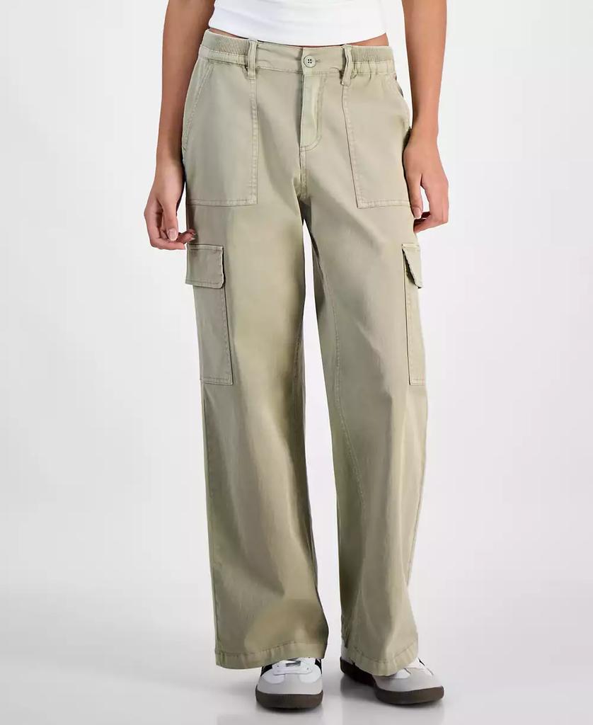 Ultra Flirt Juniors' Stretch-Waistband Cargo Pants