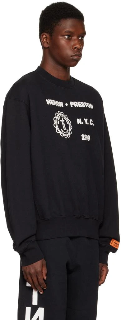 Heron Preston Black Medieval Sweatshirt 2