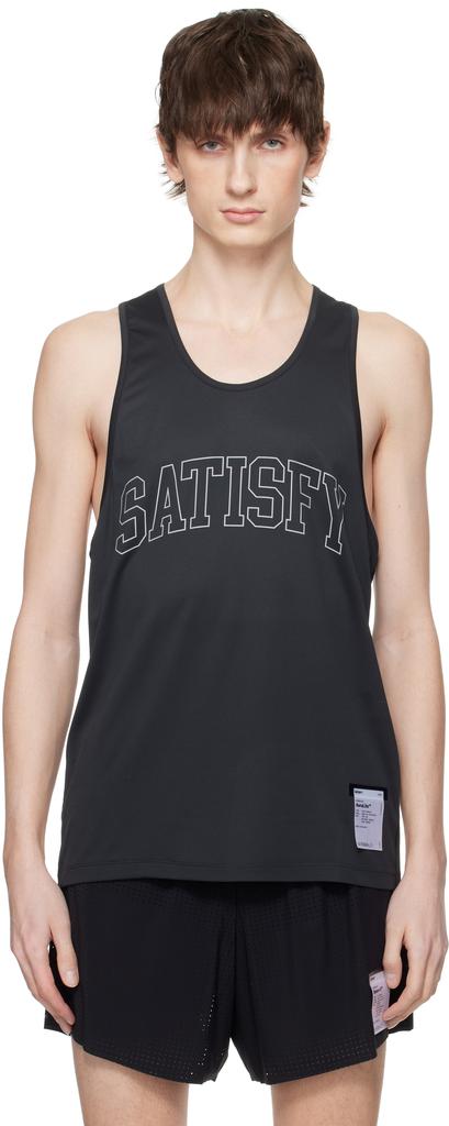 Satisfy Black AuraLite Tech Tank Top