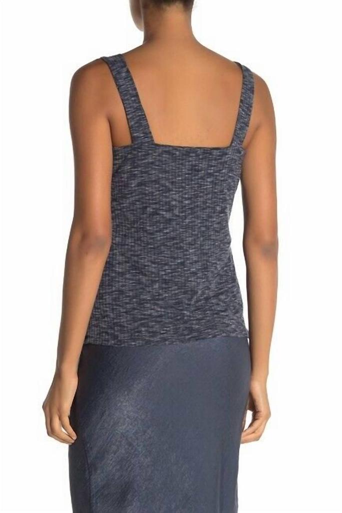 Bobeau Bobeau - Ribbed Marl Tank Top