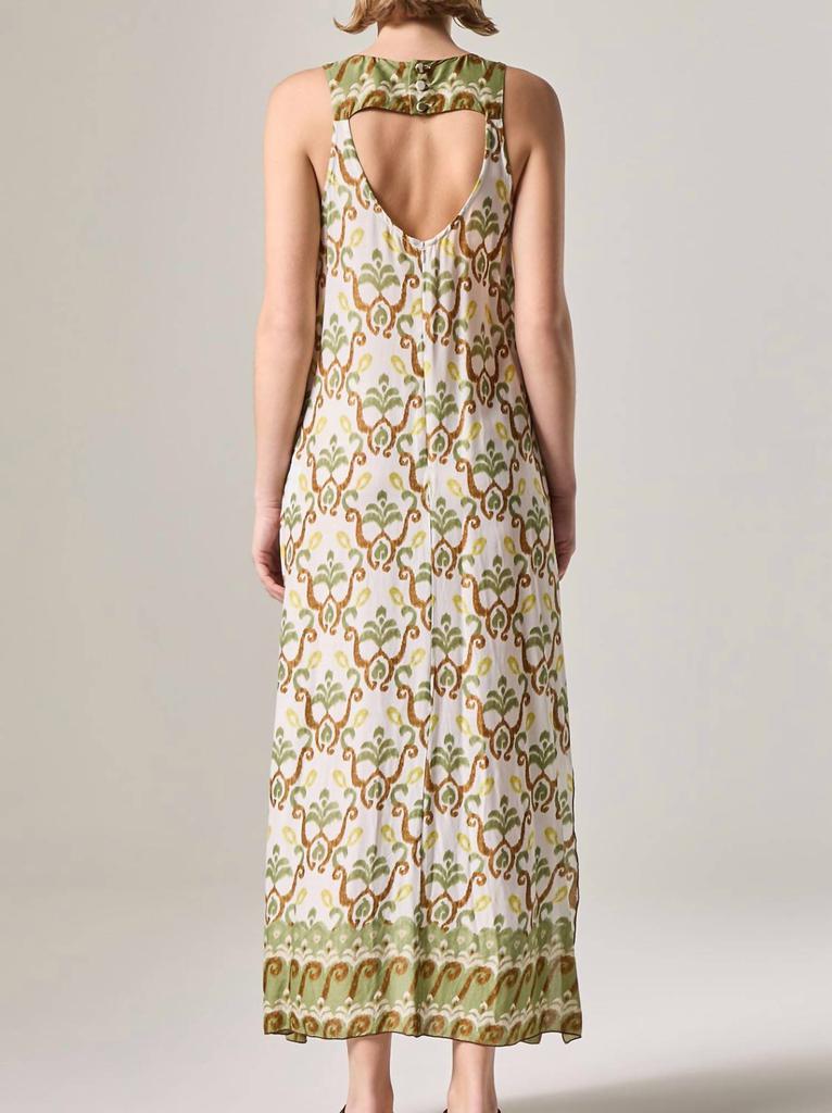 MALÌPARMI Officinalis - Maxi Dress Beaded Bottom