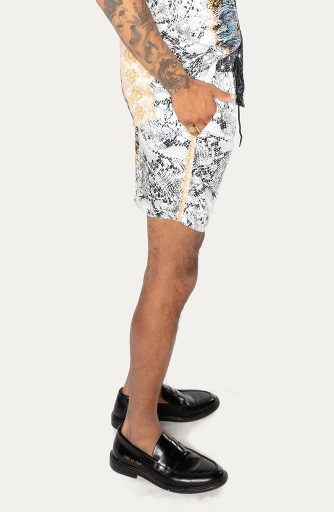 Raga Paint Print Pull-On Shorts 4