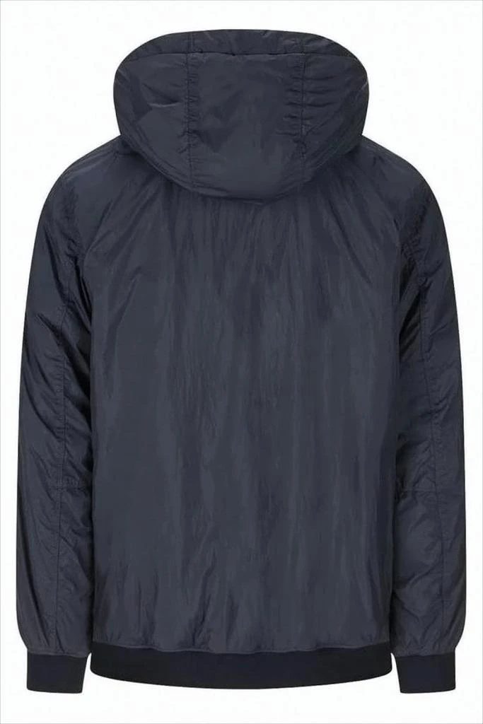 Stone Island Padded Jacket with High Collar and Front Zip by 2