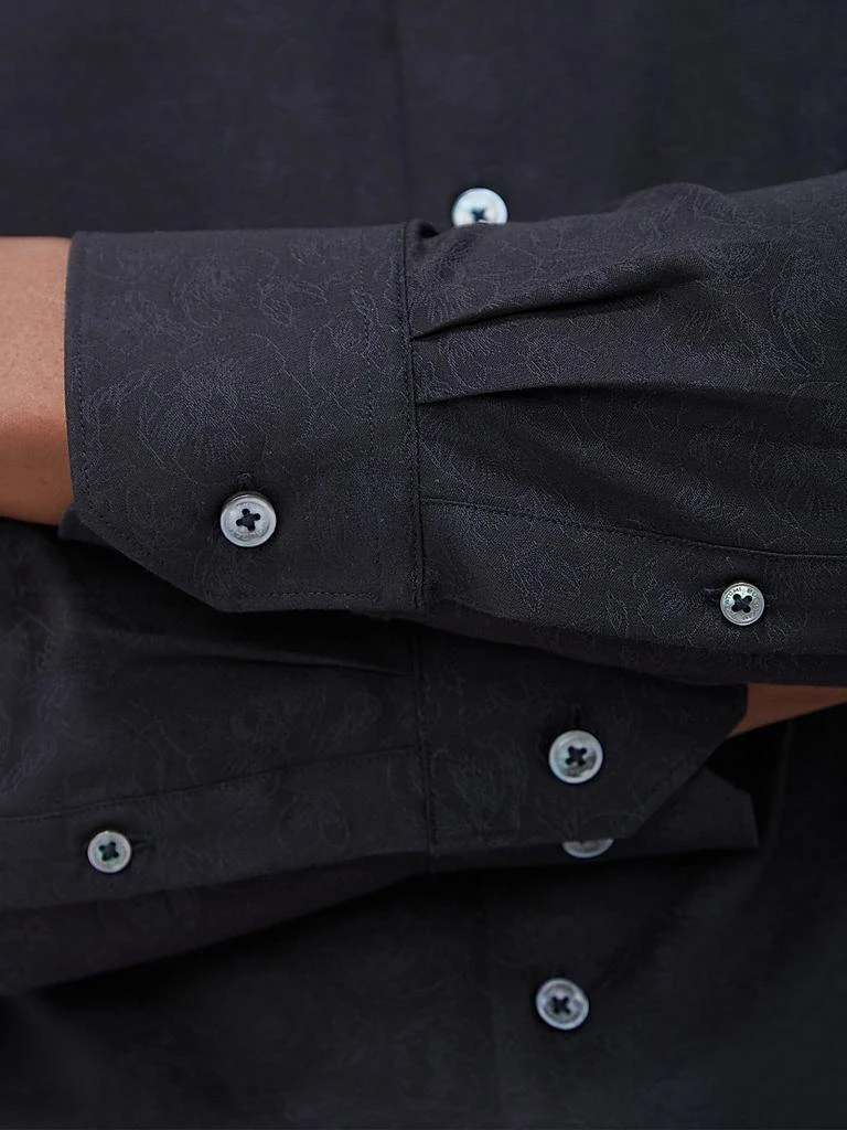 BUGATCHI Julian Woven Cotton-Blend Shirt 7