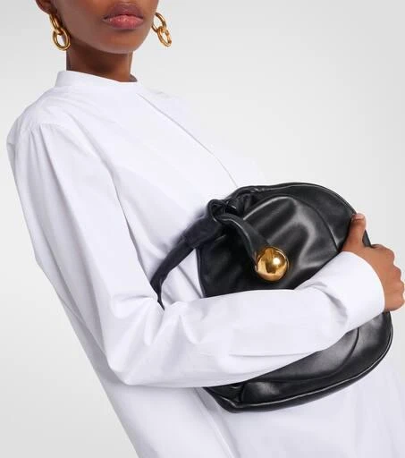 Jil Sander Embroidered cotton poplin blouse 5