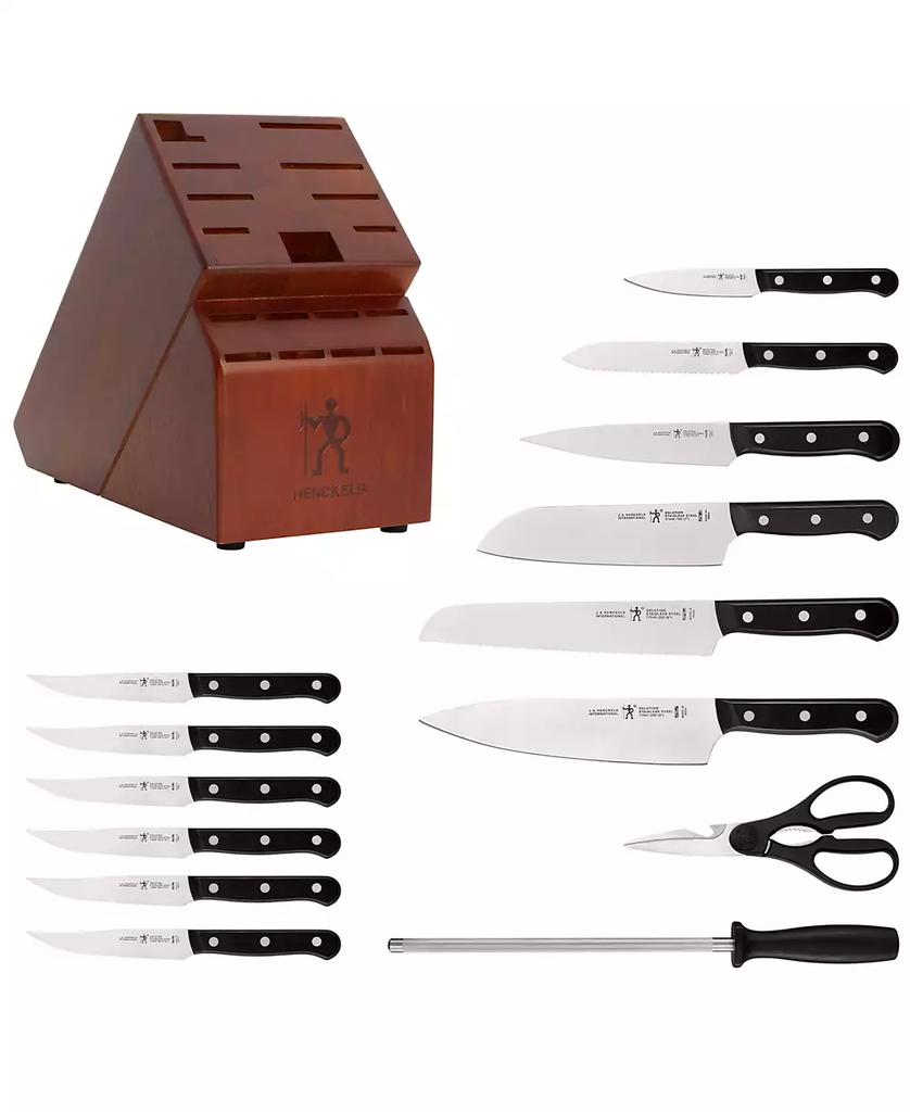ZWILLING HENCKELS International Solution 15-Pc. Knife Block Set