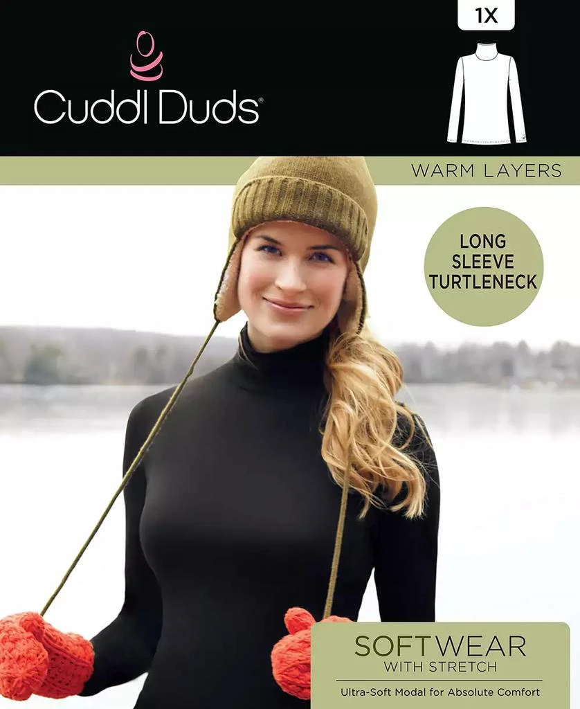Cuddl Duds Softwear Long-Sleeve Turtleneck Top 4
