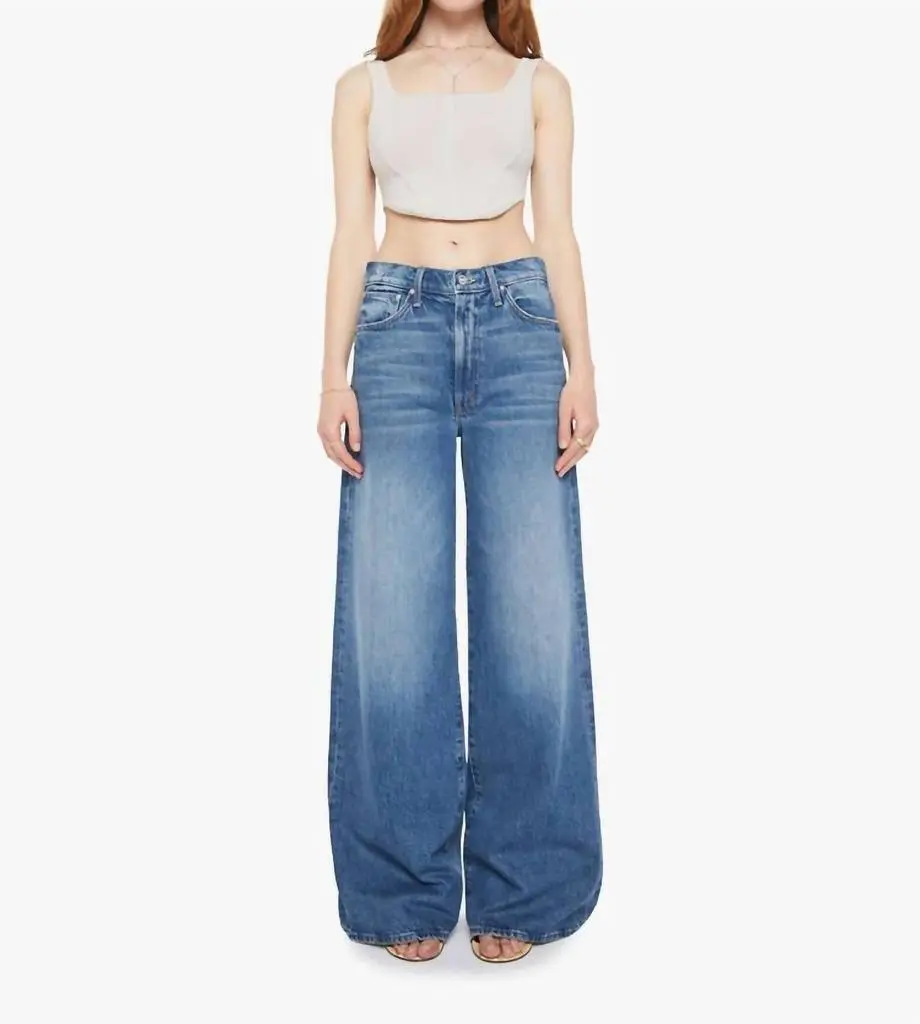 MOTHER Mother - Ditcher Roller Zip Sneak Jeans