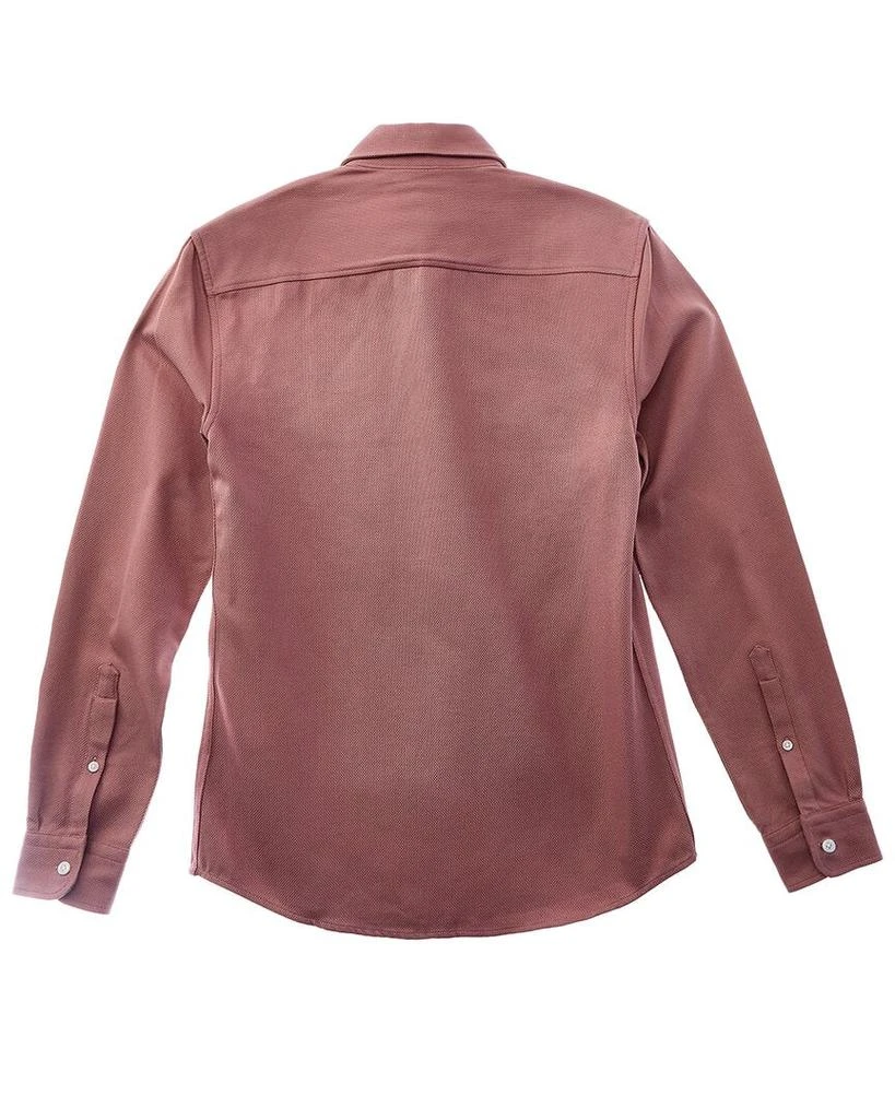 REISS Arlo Textured Canvas Shirt 2