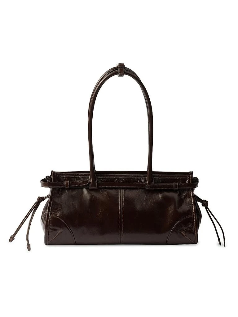 Prada Bonnie Medium Leather Top Handbag 4