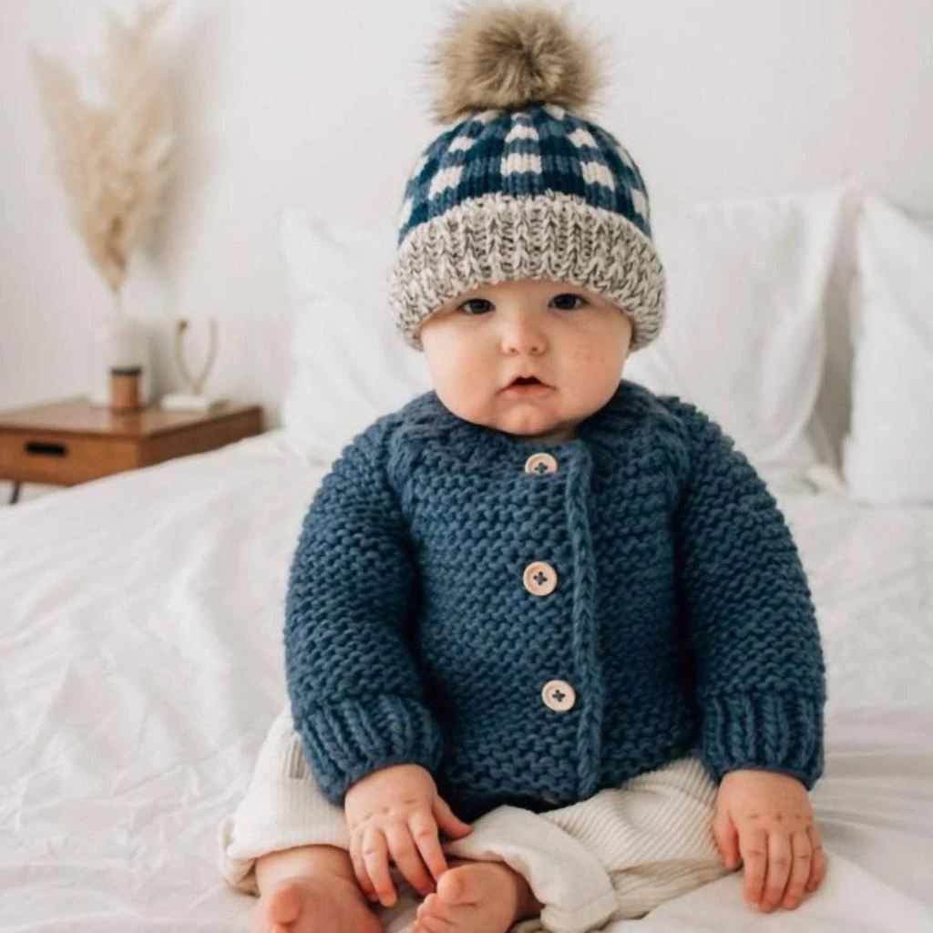 Huggalugs Huggalugs - Baby Boys Knit Sweater