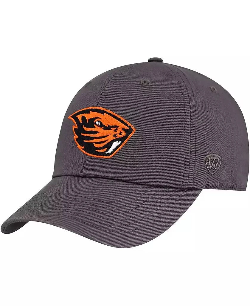 Top of the World Men's Heather Charcoal Oregon State Beavers Champ Adjustable Hat 1