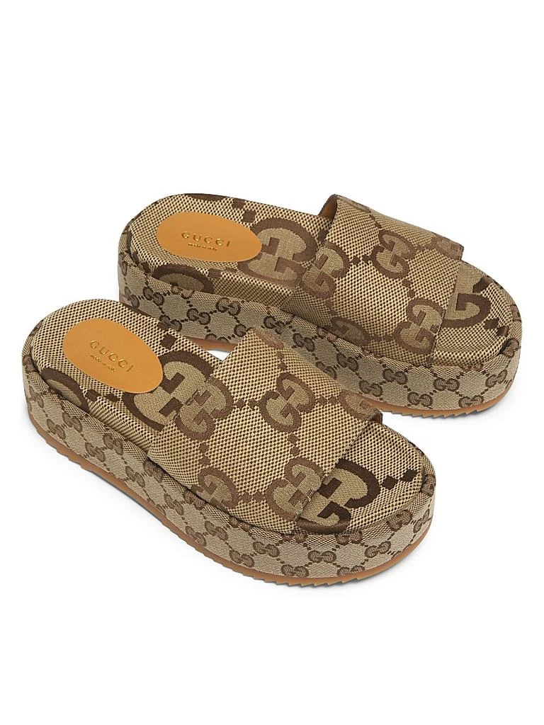Gucci Angelina Maxi GG Slide Sandals 4