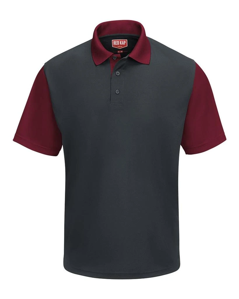 Red Kap Short Sleeve Performance Knit Color-Block Polo 5
