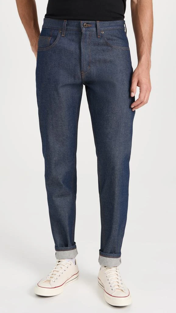 Naked  Famous Easy Guy Natural Indigo Selvedge Jeans 6