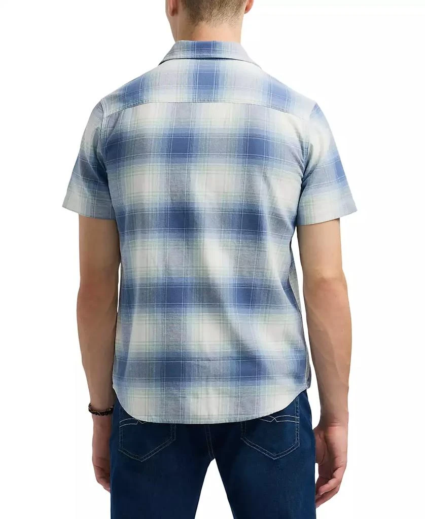 BUFFALO David Bitton Men's Sagrino Short Sleeve Plaid Button-Front Shirt 5